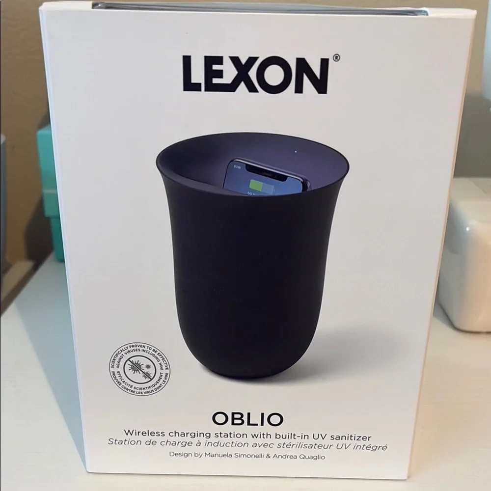 NWT - Lenox Oblio Wireless Charging station and UV sanitizer
